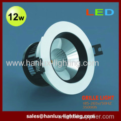 12W 840lm COB ceiling lighting