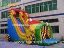 Commercial Inflatable Car Slide For Rental / Inflatable Dry Slide For Amusement Park