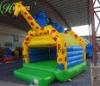 0.55mm PVC Tarpaulin Animal Inflatable Bouncy Castle For Amusement Park