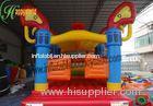 Attractive Colorful Inflatable Commercial Bouncy Castle , Moonwalk Bounce House for hire