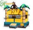 Commercial grade 0.55mm Small Inflatable Jungle Bouncy Castle For Kids