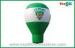 White And Green Large Inflatable Balloon , Inflatable Advertising balloon