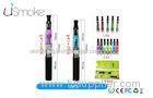 Rechargable Wickless Ego Ce5 Blister E cigarette Starter Kit , Black drip tip