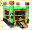 Indoor Pumpkin Inflatable Bouncy Castle With Small Inflatable Slide