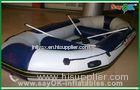 Portable PVC Inflatable Boats With Paddle , Lightweight Inflatable Boat