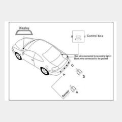 3 installation 4 sensor eye car parking sensor system