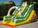 OEM Colorful Tiger Castle Commercial Inflatable Slide fire retardant