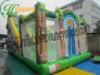 Funny Amusement Jungle Park Inflatable Bouncy Slide For Rental Business