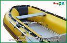 Fire Resistant 4 Man PVC Inflatable Boats Outdoor Fishing Paddle Boats