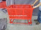 Heavy Metal Supermarket Shopping Trolley / Collapsible Rolling Cart