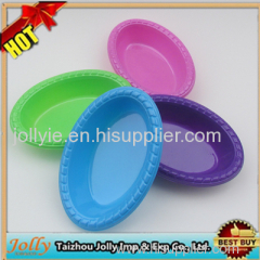 oval shape deep plates bowl