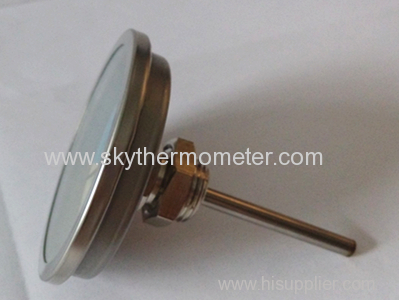 Small round capillary thermometer