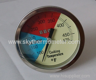Small round capillary thermometer