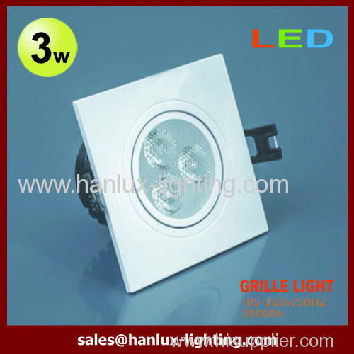 3W SMD grille light