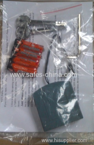 200H*420W*370D Electronic hotel safe boxes for hotel bedroom
