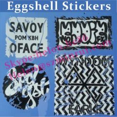 Custom Sticker Egg Shell