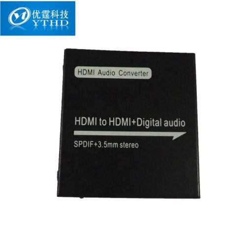 HDMI to HDMI+DIgital Audio converter HDMI audio converter FULL HD 3D