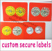 custom high quality printable security holographic label