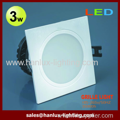 3W SMD grille lighting