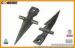 4B4006 Single Finger Combine Harvester Knife Guard , Casting Knife Guards for New Holland