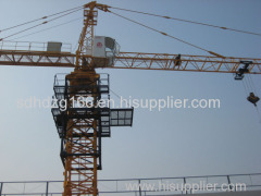 self erecting tower cranes 63 series 5010 model self-raising electric tower crane(square tube)
