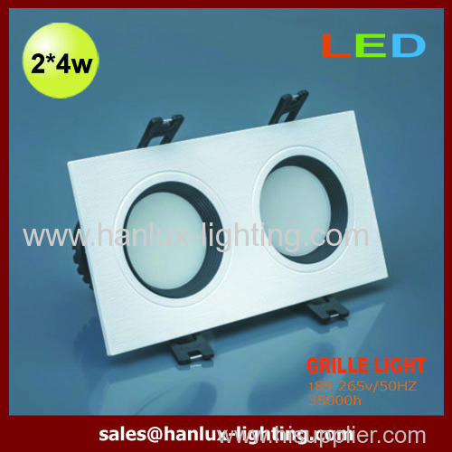 8W 560LM SMD grille lighting