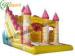 Garden Yellow Inflatable Castle Bouncy Slide , Outdoor Inflatable Toys