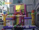 Children Attractive Clown Inflatable Castle Bouncy Slide , Fun Inflatables For Backyard