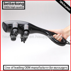 best Halloween gift handheld personal massage Four heads body massager manual massager hammer