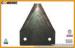Professional Combine Harvester Spare Parts Steel Knife section4A1008 (GASPARDO G13012370) with 65Mn