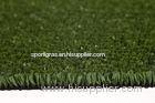 Durable Soft Fibrillated Soccer Artificial Grass , Backing System PU