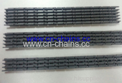 Raised Rib 1600 modular conveyor chain used in packaging machiney