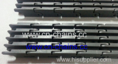 Raised Rib 1600 modular conveyor chain used in packaging machiney