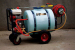 Self-contained Trolley Gasoline Engine Power Sprayer diaphragm pump plunger pump power boom sprayer 300liter