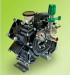 Self-contained Trolley Gasoline Engine Power Sprayer diaphragm pump plunger pump power boom sprayer 300liter