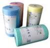 House Cleaning Rags Bamboo Fiber Towel Roll with Viscose and Polyester
