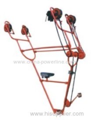 Single Aerial conductor space cart