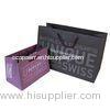 Custom 150gsm White Kraft Paper Bags Printed For Promotion 16x6x13 Inch
