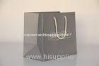 Two Sides Printing 170gsm Brown Kraft Paper Bags , Large Brown Gift Paper Bags