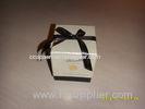 Eco - friendly Art Cardboard Jewelry Gift Boxes With Embossing + Hot Stamping