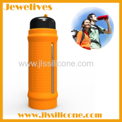 silicone drink bottle hold iphone