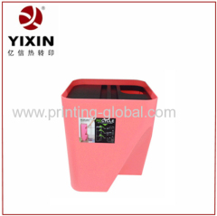 Hot stamping foil for PP plastic dustbin/ trash can