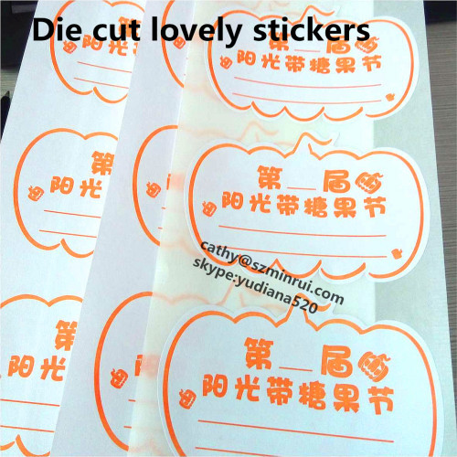 fashion cutting sticker design