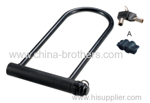 New Style U-Shaped Security Black Bicycle Lock