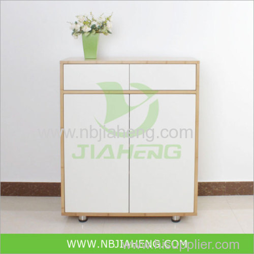 Modern Natural Design Bamboo Storage Cabinet Shelf