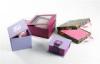 Small Gloss UV Finishing Magnetic Closure Jewellery Gift Box With Logo Printed