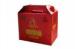 Unique Red Corrugated Cardboard Gift Boxes With Lids For Egg 250x150x50 mm