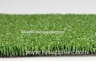 Polyethylene Natural Tennis Court Synthetic Grass For Basketball / Rugby 15mm Dtex6000