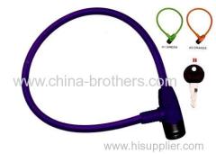Good Quality Colorful Cable Bicycle Lock