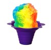 variety color 8 oz shave ice cup